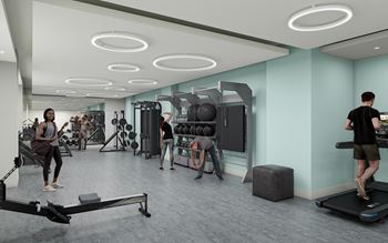 fitness center